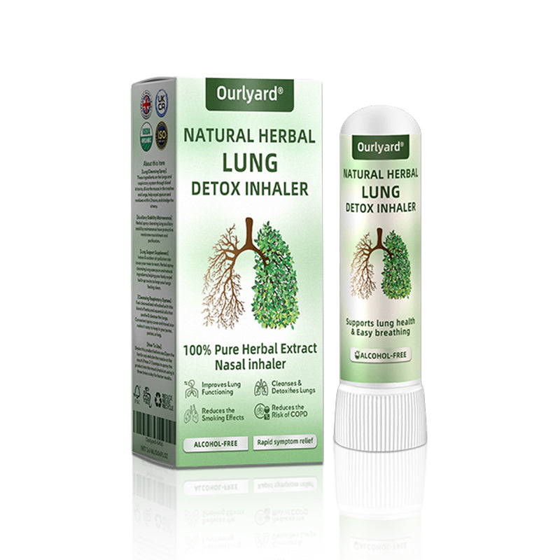 ✅Official Store:Ourlyard® Mullein Lung Detox Inhaler(💝 Cough, wheezing, shortness of breath, sputum, stuffy nose, bronchitis, bronchitis, allergy symptoms, lung discomfort💝)