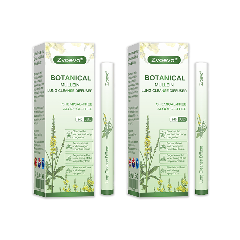 ✅UK Owned and Operated:Zvoevo® Botanical Mullein Lung Cleanse Diffuser