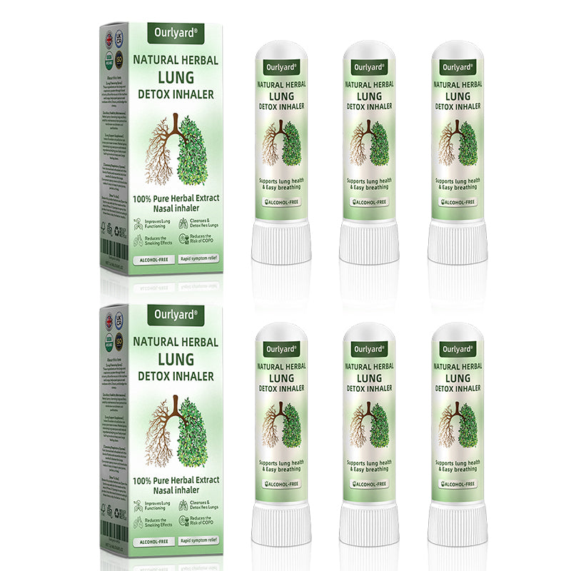✅Official Store:Ourlyard® Mullein Lung Detox Inhaler(💝 Cough, wheezing, shortness of breath, sputum, stuffy nose, bronchitis, bronchitis, allergy symptoms, lung discomfort💝)