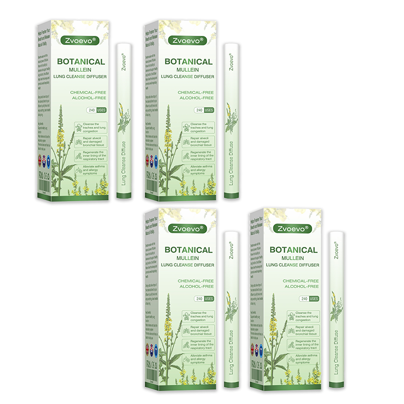 ✅UK Owned and Operated:Zvoevo® Botanical Mullein Lung Cleanse Diffuser