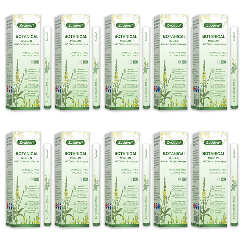 ✅UK Owned and Operated：Zvoevo® Botanical Mullein Lung Cleanse Diffuser