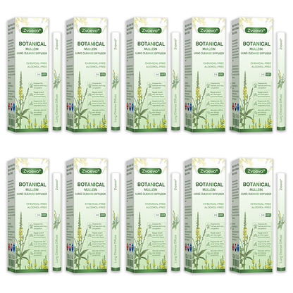 ✅UK Owned and Operated：Zvoevo® Botanical Mullein Lung Cleanse Diffuser