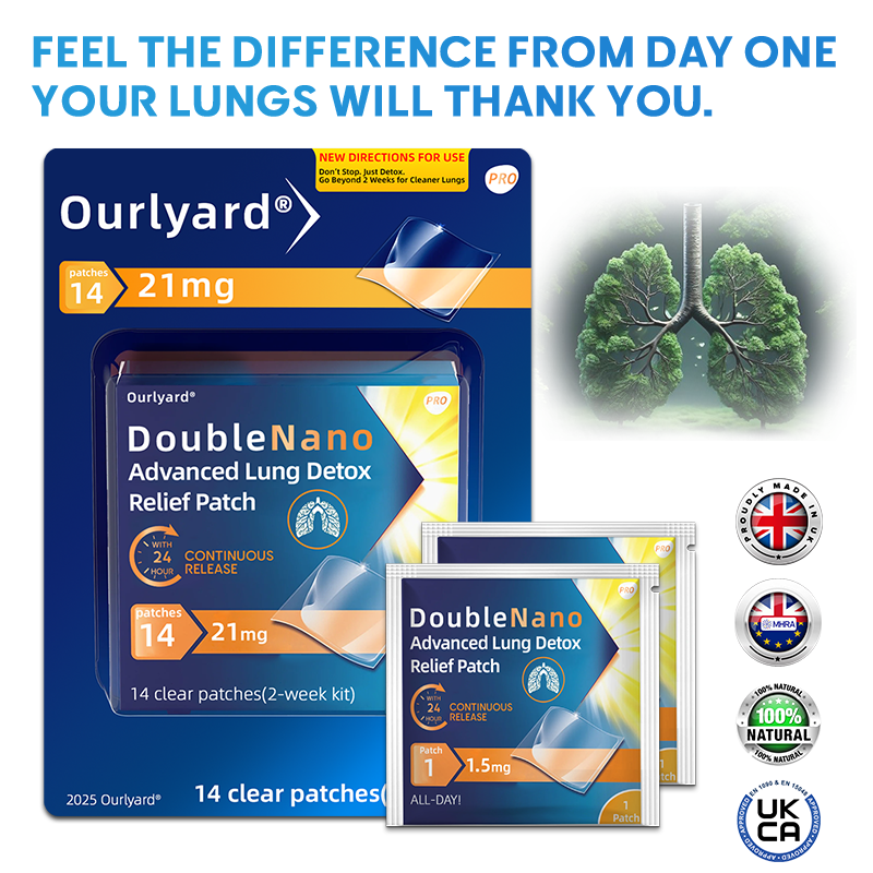 ✅𝐎𝐮𝐫𝐥𝐲𝐚𝐫𝐝®  𝐃𝐨𝐮𝐛𝐥𝐞𝐍𝐚𝐧𝐨 𝐀𝐝𝐯𝐚𝐧𝐜𝐞𝐝 𝐋𝐮𝐧𝐠 𝐃𝐞𝐭𝐨𝐱 𝐑𝐞𝐥𝐢𝐞𝐟 𝐏𝐚𝐭𝐜𝐡(💝 Cough, wheezing, shortness of breath, sputum, stuffy nose, bronchitis, bronchitis, allergy symptoms, lung discomfort💝)