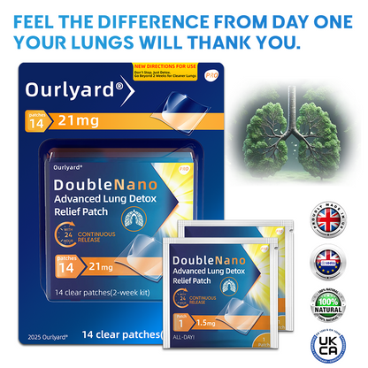 ✅𝐎𝐮𝐫𝐥𝐲𝐚𝐫𝐝®  𝐃𝐨𝐮𝐛𝐥𝐞𝐍𝐚𝐧𝐨 𝐀𝐝𝐯𝐚𝐧𝐜𝐞𝐝 𝐋𝐮𝐧𝐠 𝐃𝐞𝐭𝐨𝐱 𝐑𝐞𝐥𝐢𝐞𝐟 𝐏𝐚𝐭𝐜𝐡(💝 Cough, wheezing, shortness of breath, sputum, stuffy nose, bronchitis, bronchitis, allergy symptoms, lung discomfort💝)
