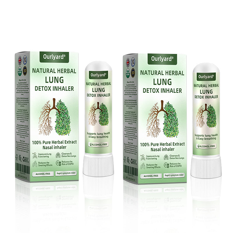 ✅Official Store:Ourlyard® Mullein Lung Detox Inhaler(💝 Cough, wheezing, shortness of breath, sputum, stuffy nose, bronchitis, bronchitis, allergy symptoms, lung discomfort💝)