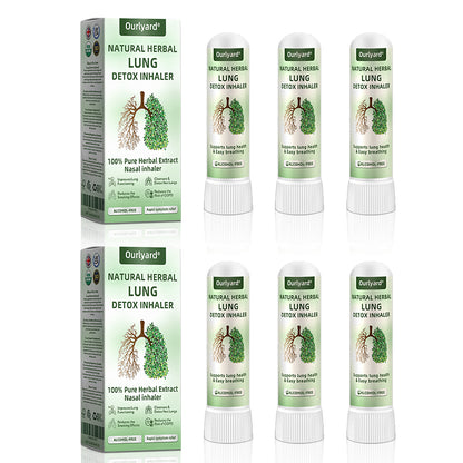 ✅Official Store:Ourlyard® Mullein Lung Detox Inhaler(💝 Cough, wheezing, shortness of breath, sputum, stuffy nose, bronchitis, bronchitis, allergy symptoms, lung discomfort💝)