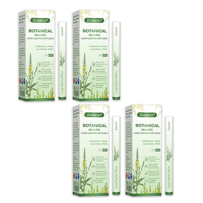 ✅UK Owned and Operated：Zvoevo® Botanical Mullein Lung Cleanse Diffuser