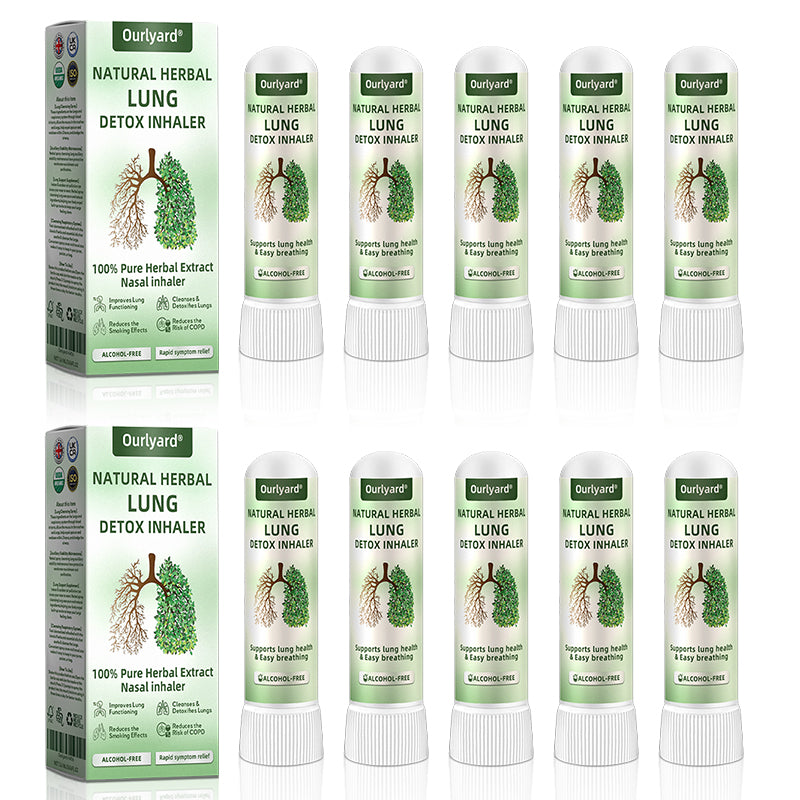 ✅Official Store:Ourlyard® Mullein Lung Detox Inhaler(💝 Cough, wheezing, shortness of breath, sputum, stuffy nose, bronchitis, bronchitis, allergy symptoms, lung discomfort💝)