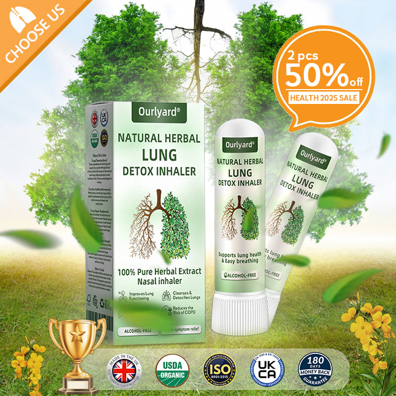 ✅Official Store:Ourlyard® Mullein Lung Detox Inhaler(💝 Cough, wheezing, shortness of breath, sputum, stuffy nose, bronchitis, bronchitis, allergy symptoms, lung discomfort💝)