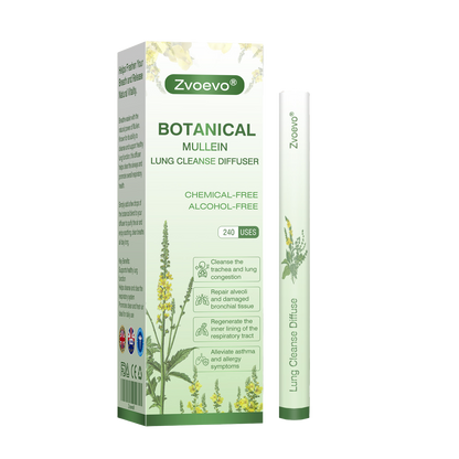 ✅UK Owned and Operated：Zvoevo® Botanical Mullein Lung Cleanse Diffuser